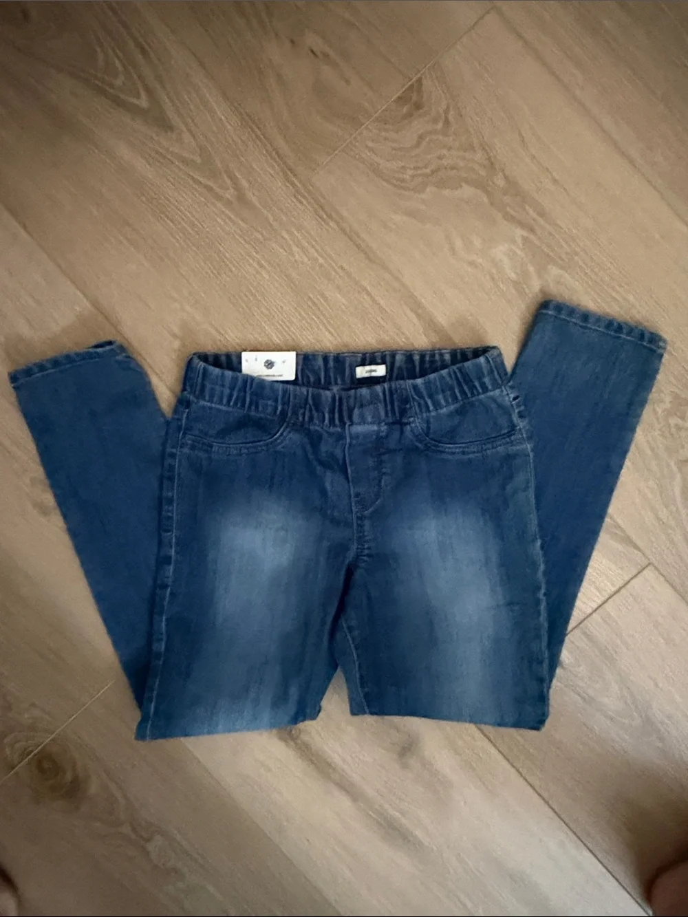 OshKosh B'gosh Girls Dark Blue Pull-On Jeggings